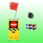 雷达感知防闯入智能安全引导警示设备