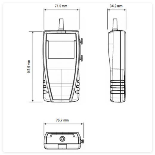 熱線風速測量儀 法國型號:NZS9-VT110