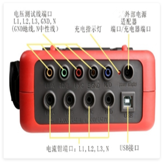 电能质量分析仪（中西器材） 型号:ZXDN-ZL