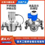 LD-LC远传型椭圆齿轮流量计工作原理