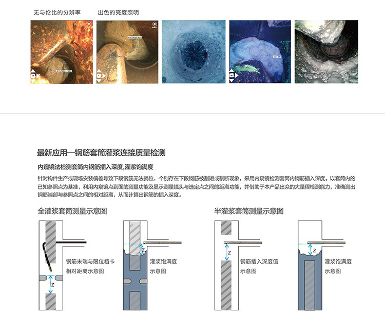 BD-CL建筑用测量内窥镜