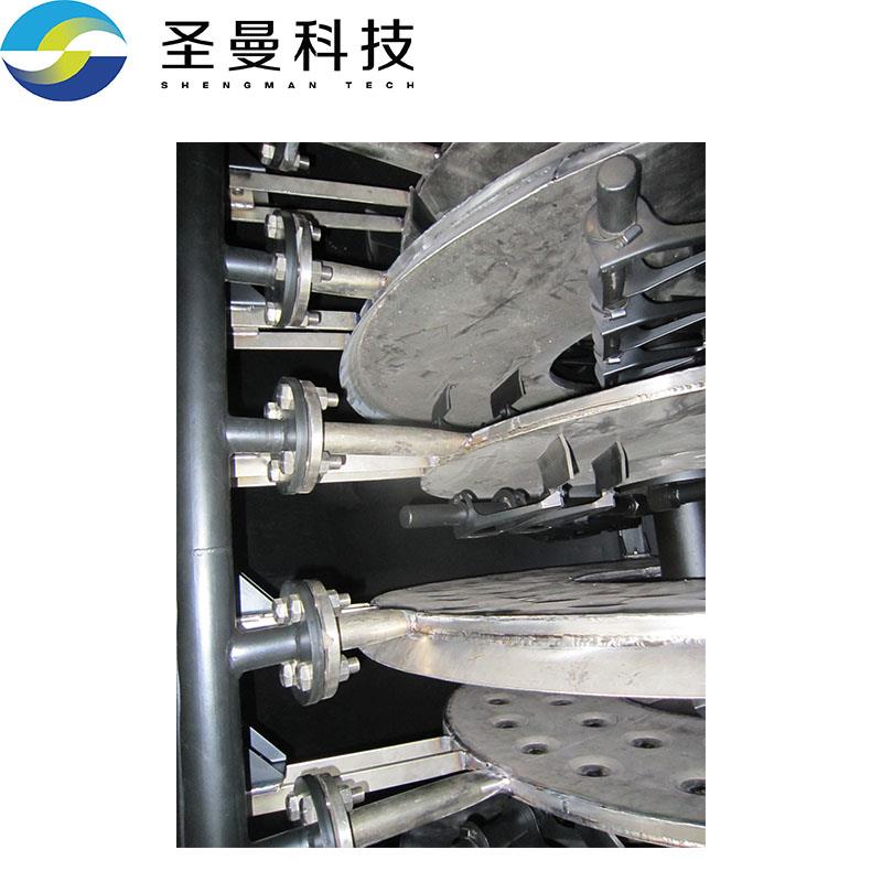 磷酸铁锂盘式烘干机2000kg/12h