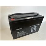 ourek蓄电池6FM12-100 12V100AH