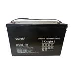 ourek蓄电池6FM12-100 12V100AH