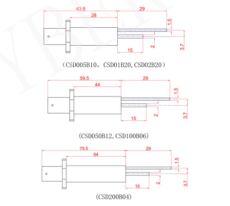 CSD050B12 超宽带同轴分流器