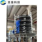 4000kg/h氟硅酸钠盘式干燥机