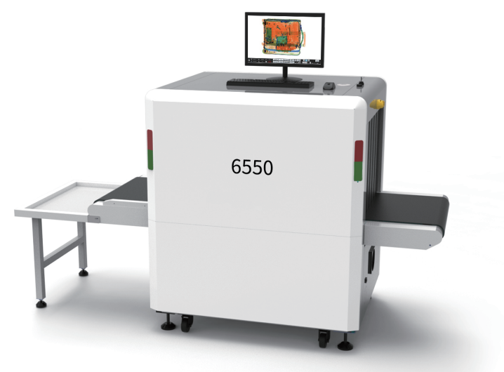 6550C大型行李高清安检机模块化数字化设计