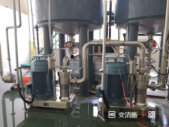 盐酸头孢噻呋混悬液实验室分散机