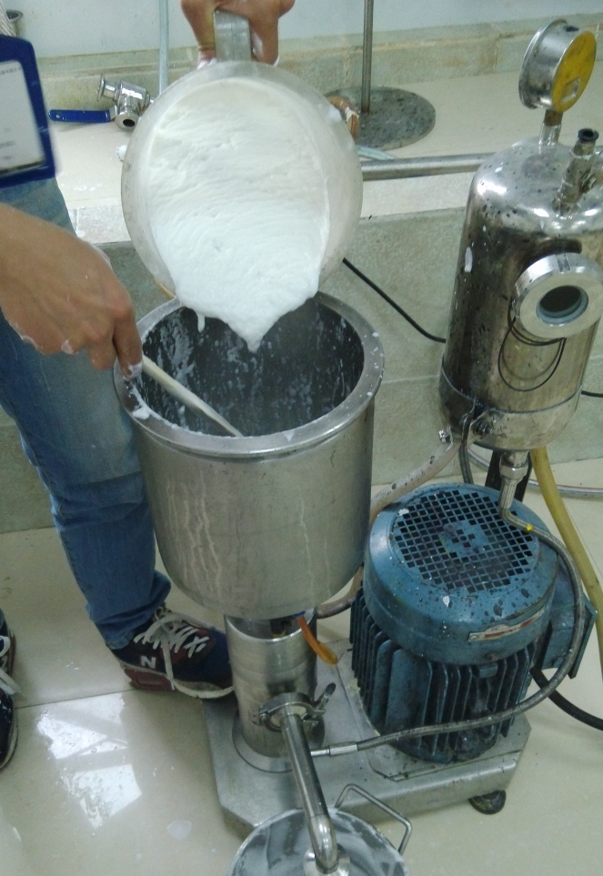 硬脂酸锌润滑剂研磨分散机