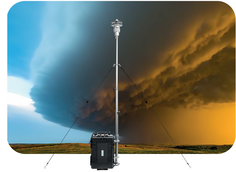 小型一体式气象站