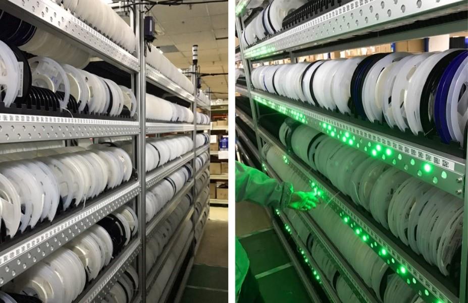 天傲智能倉儲貨架燈光揀選揀貨系統(tǒng)WMS