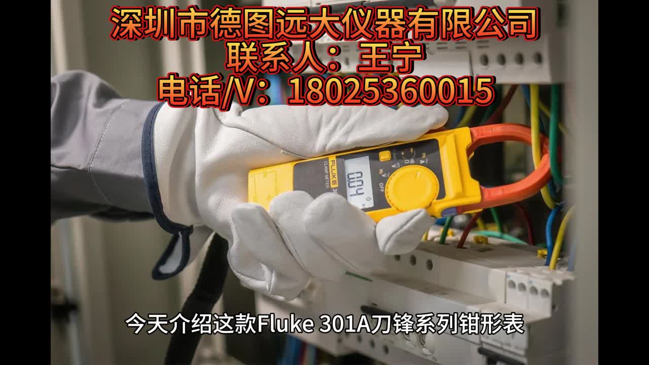 Fluke 301A 刀锋系列钳形表